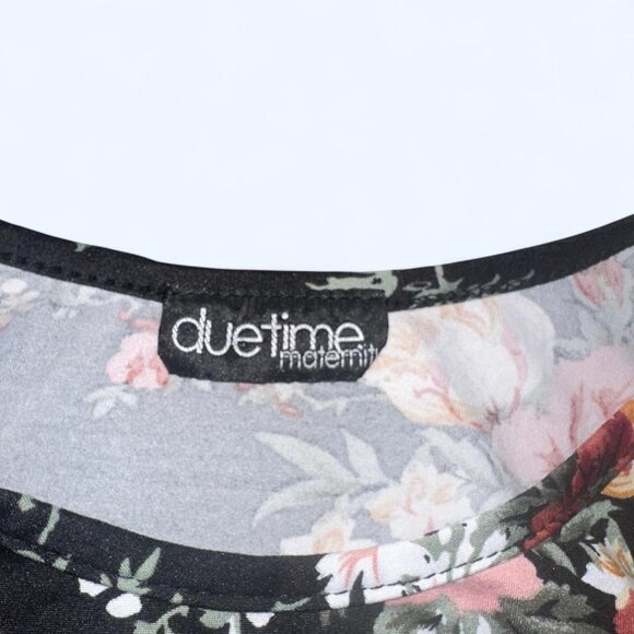 Due Time Maternity Floral Top - Picture 2 of 4